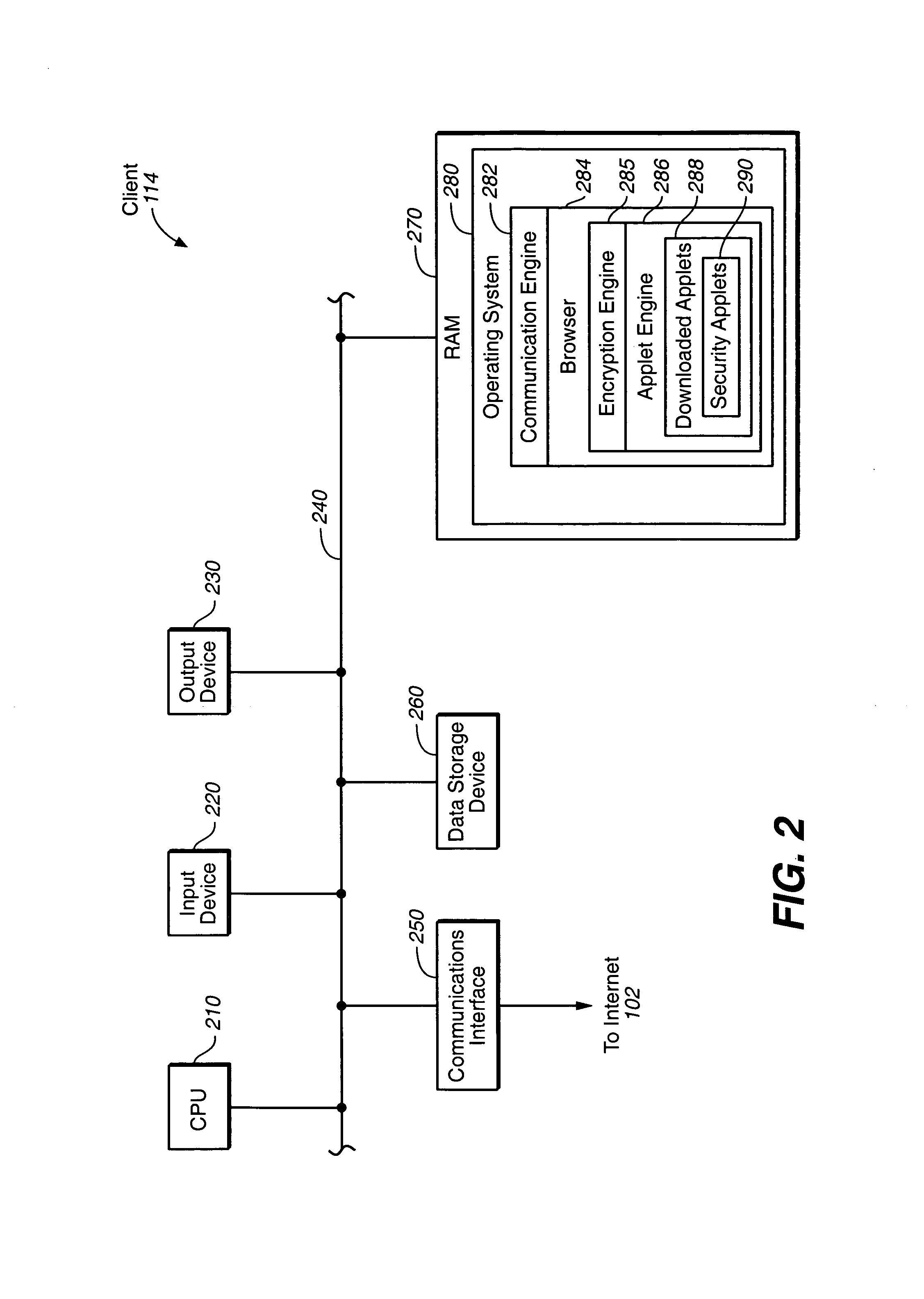 System and method for enabling secure access to services in a computer network