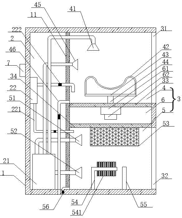 Efficient dish-washing machine for domestic use