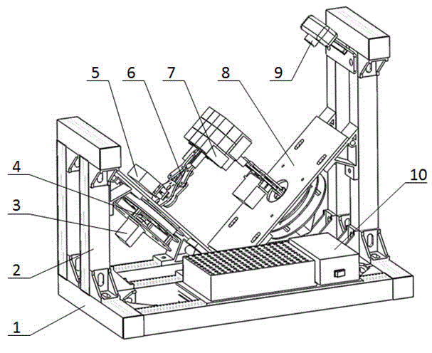 Magic cube solving device capable of performing three-dimensional simulation