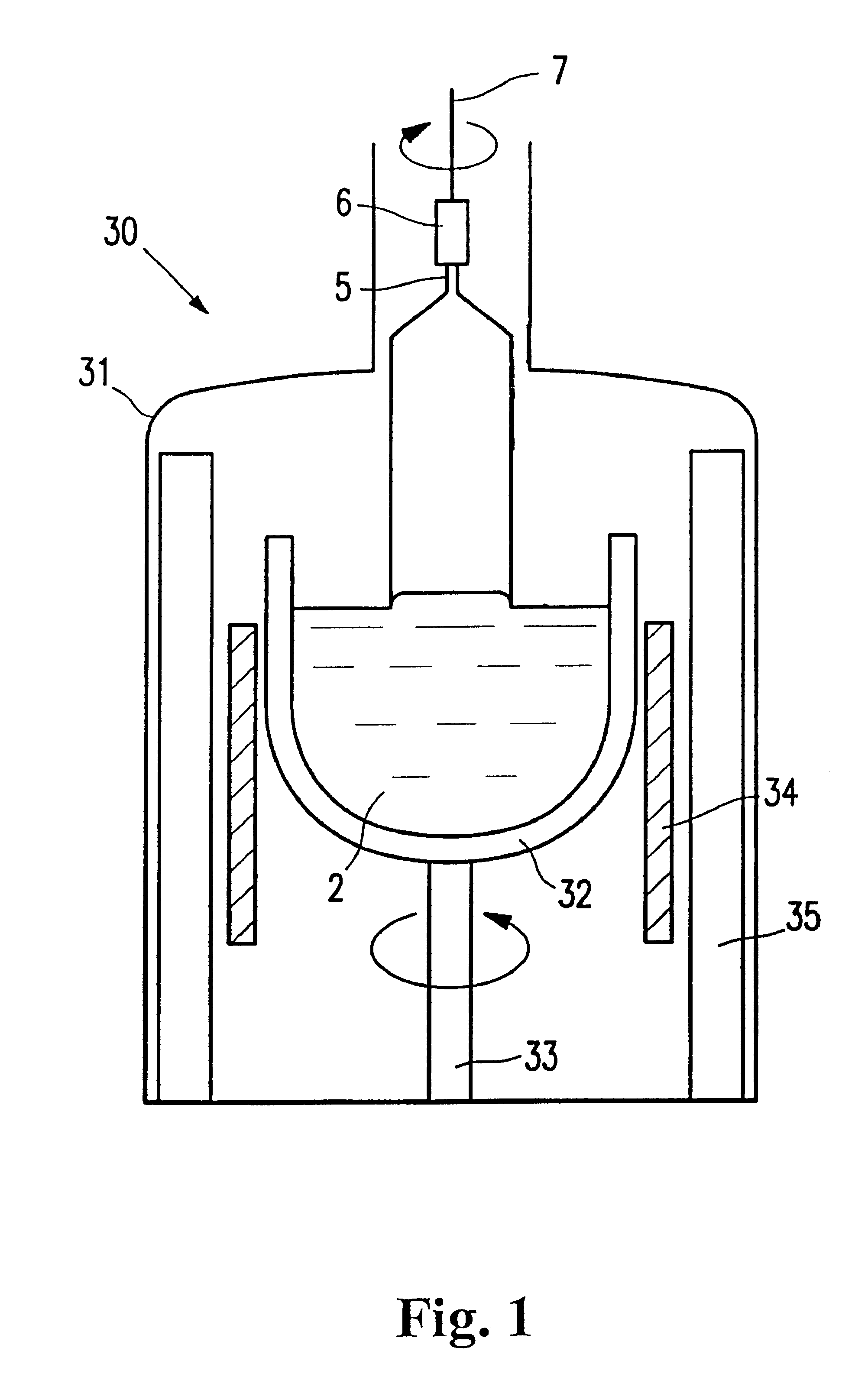 High resistivity silicon wafer produced by a controlled pull rate czochralski method