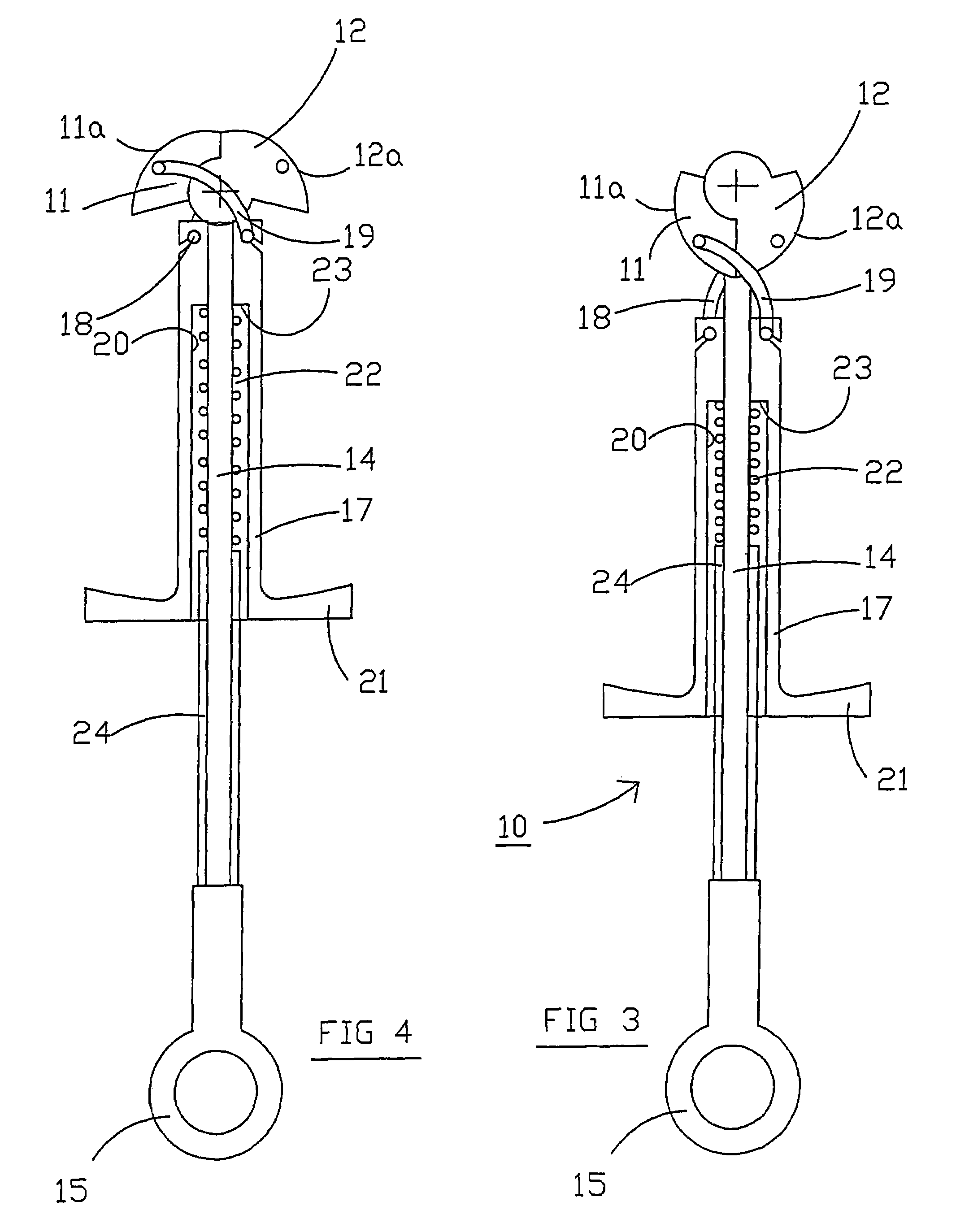 Mechanical chock with cams for climbing and mountaineering