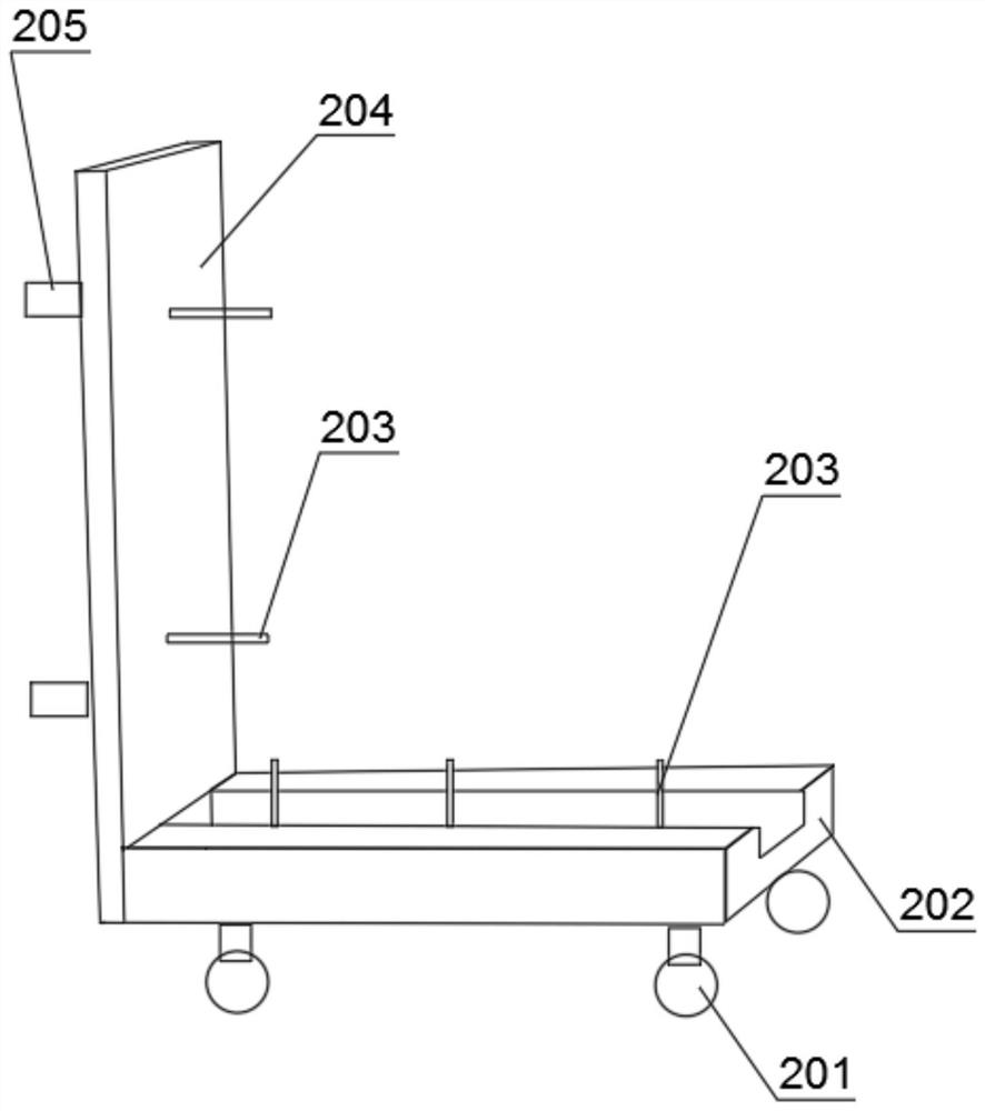 Clean screen rotating bracket