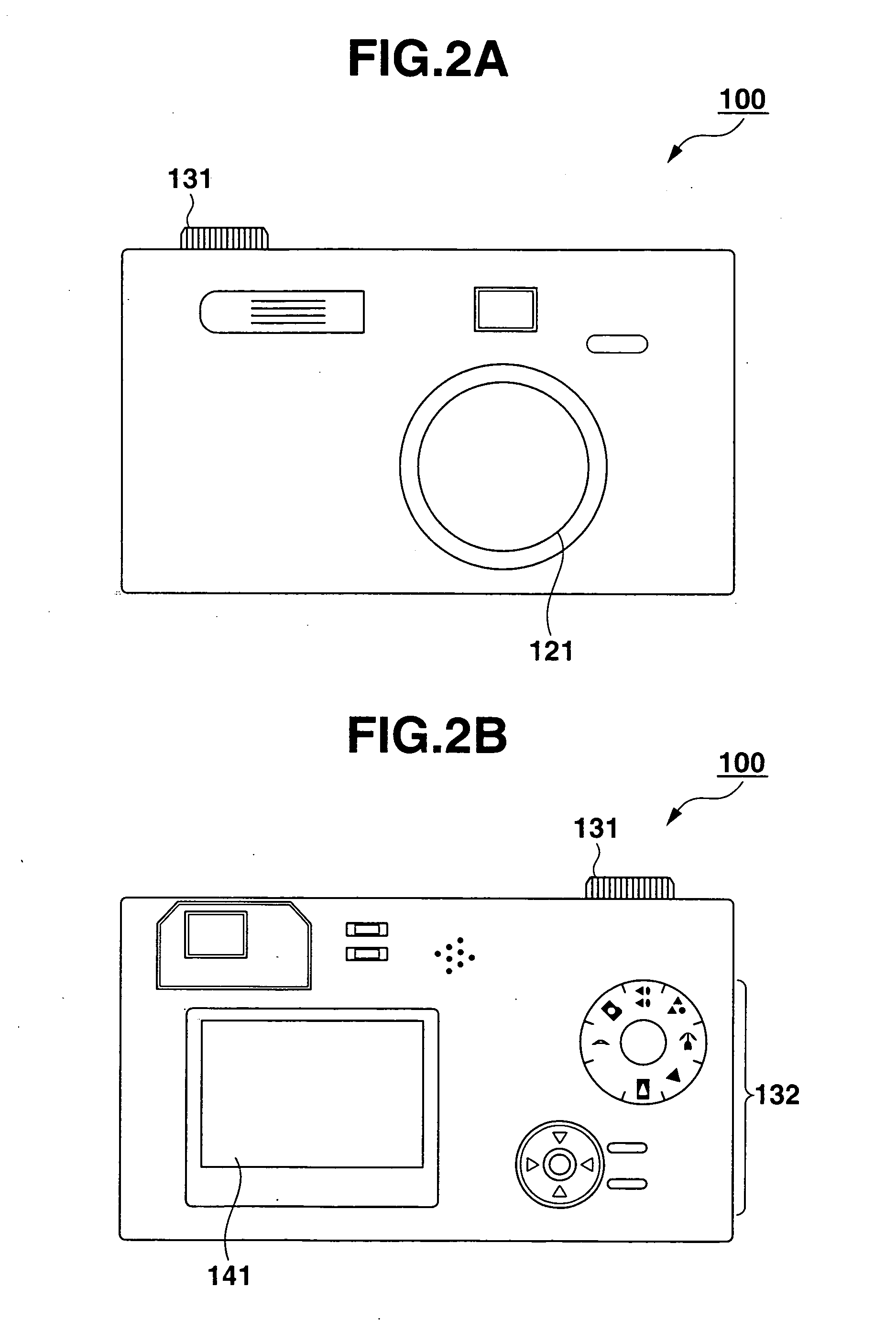 Digital cameras and image pickup methods