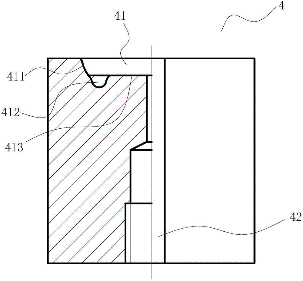 Riveting structure, riveting die, riveting process and air conditioner