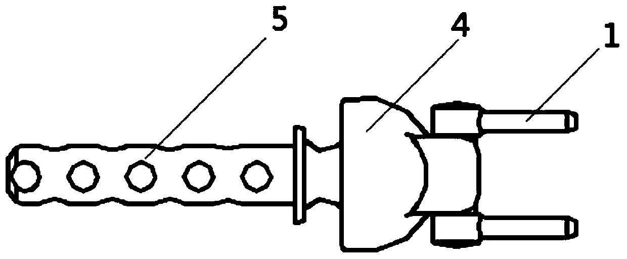 Combined type semi-limited multi-pole artificial wrist joints