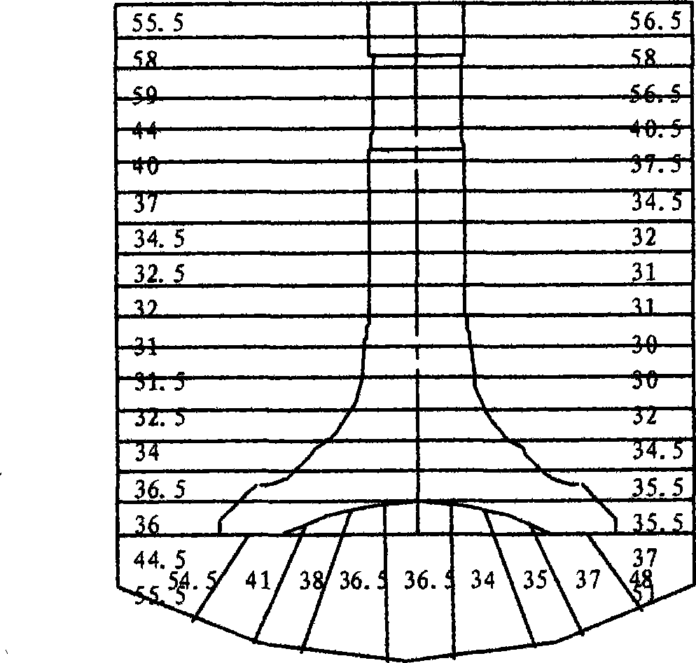 Method for detecting working temperature of valve