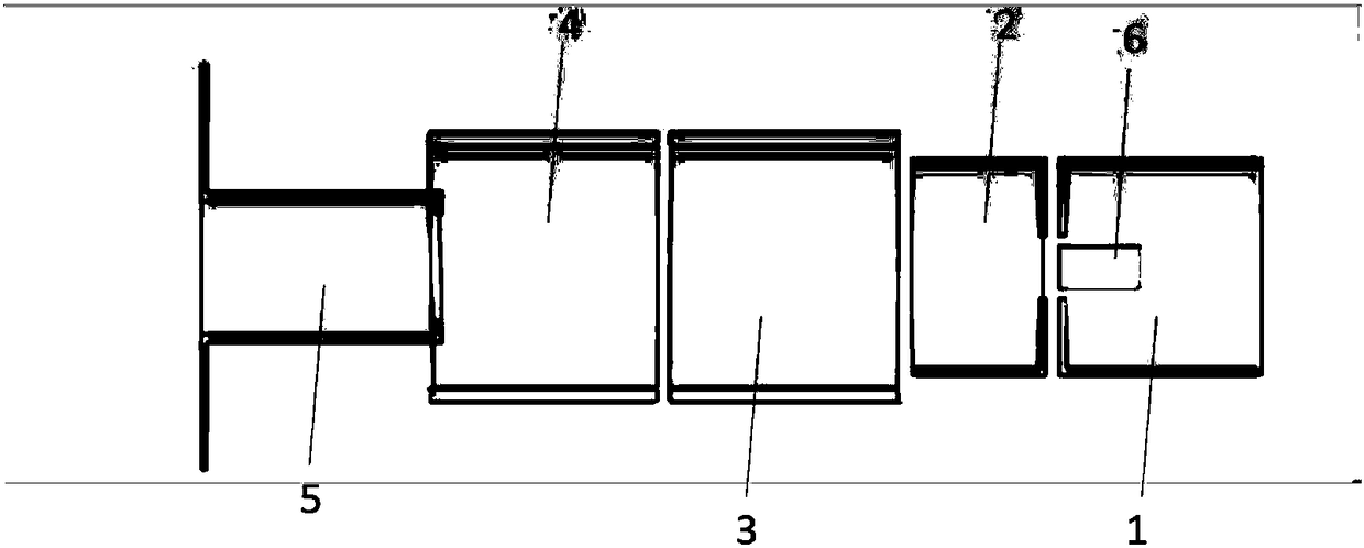 Uniform projection type electron optical structure