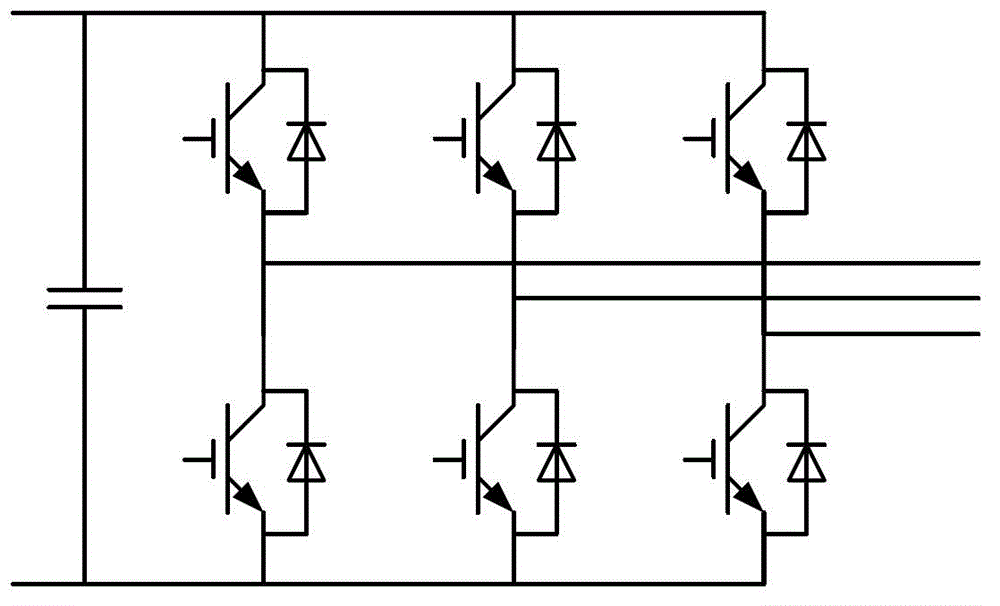 Carrier frequency conversion technology-based space vector modulation method