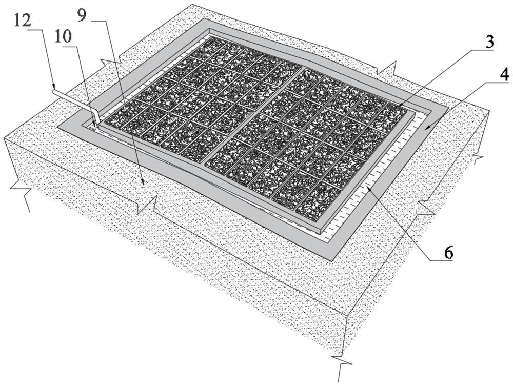 Multi-layer flat tube bag rapid dehydration system and dehydration method for mud treatment