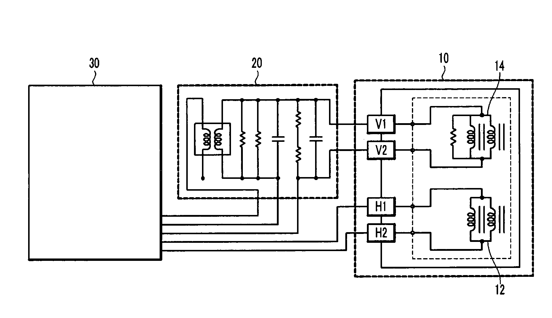 Deflection yoke for cathode ray tube