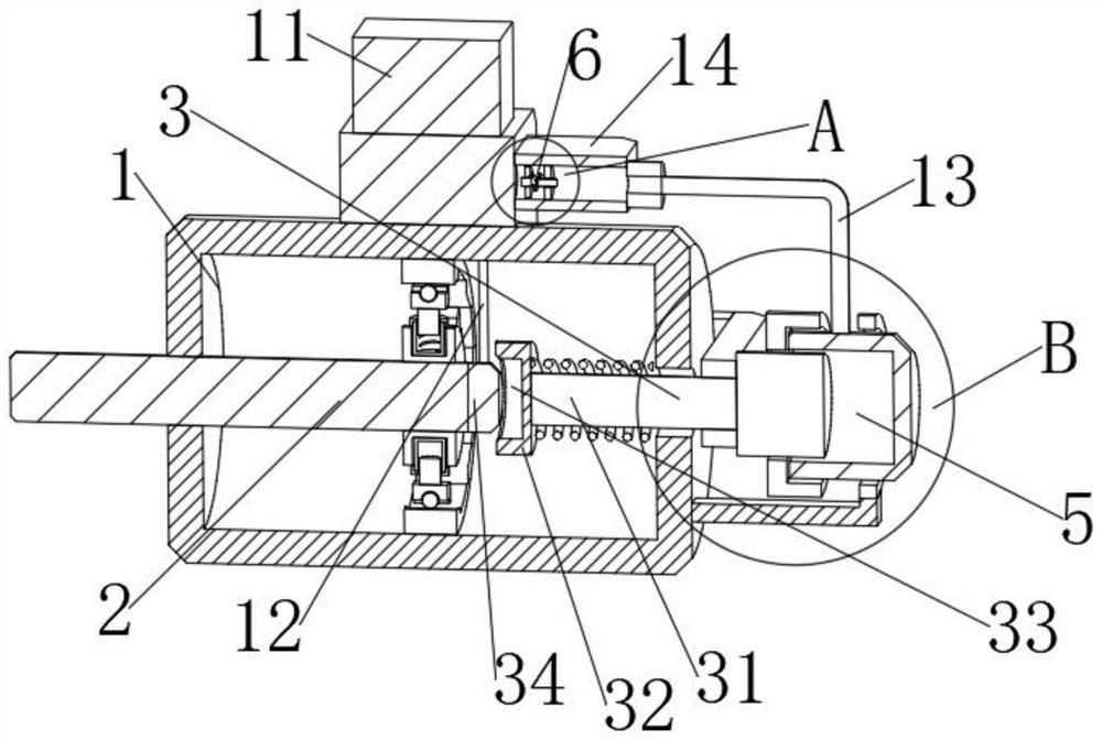 Energy-saving spring type hydraulic power machine