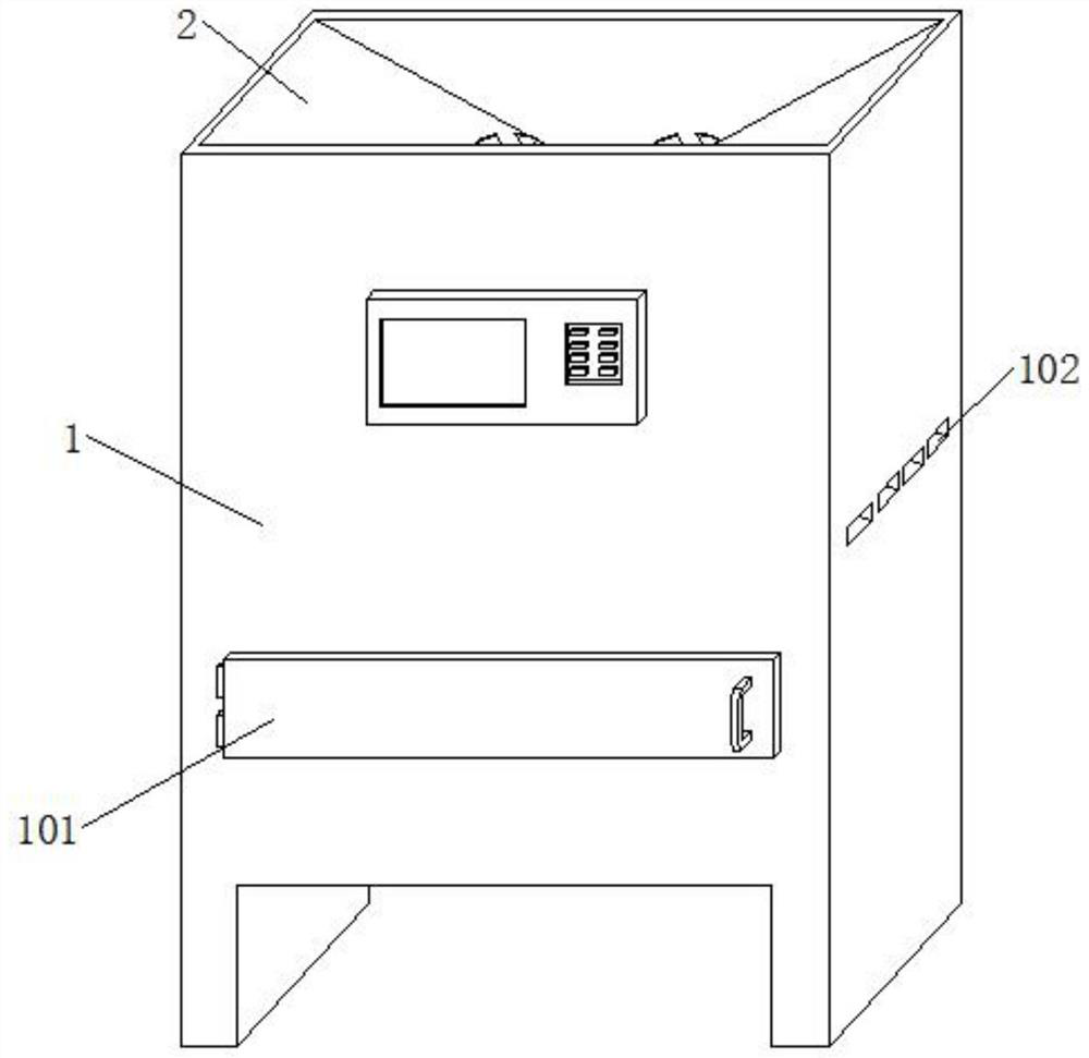 A meshing mobile semi-automatic slice drying device for traditional Chinese medicine Angelica dahurica