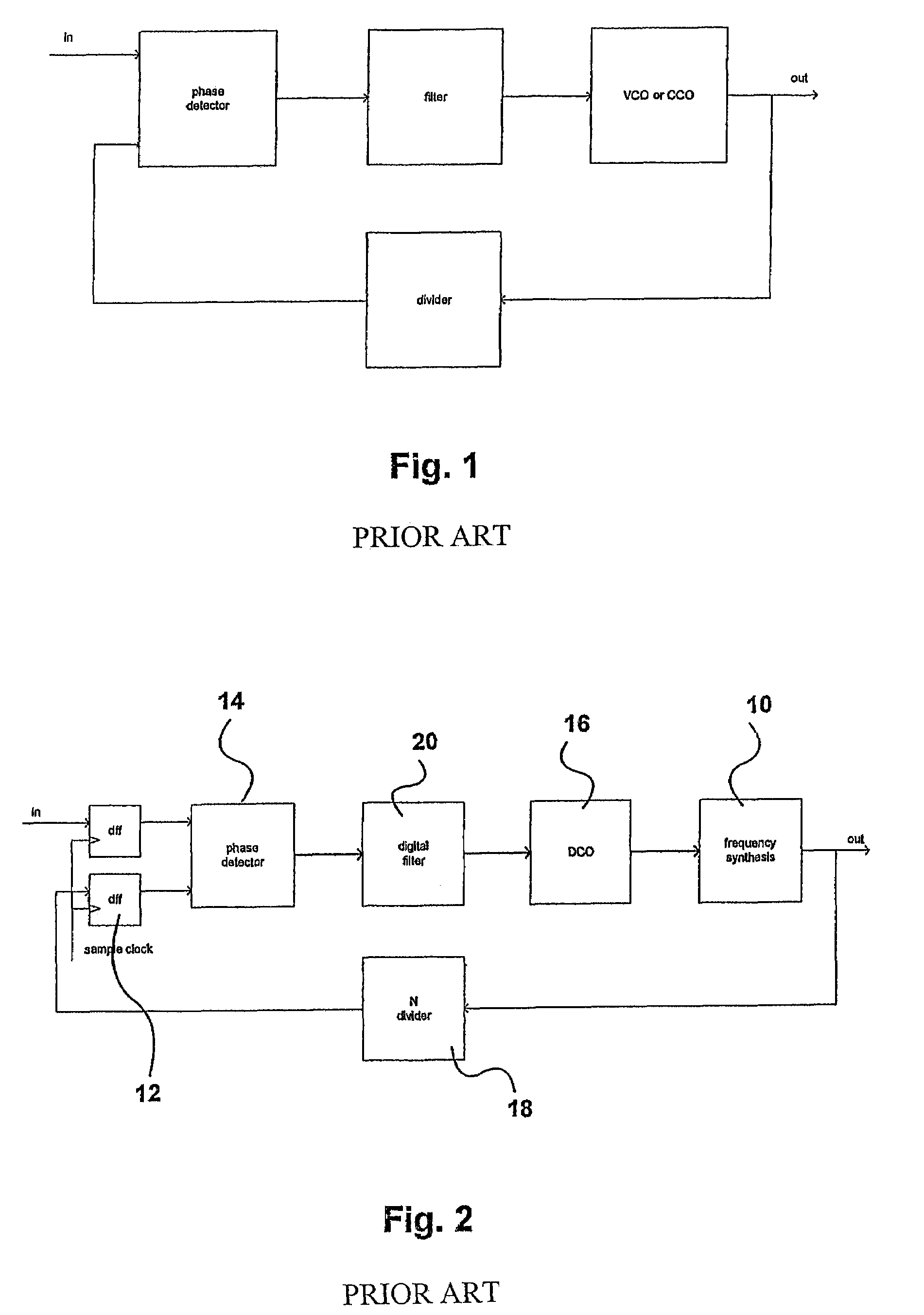 Digital phase locked loop