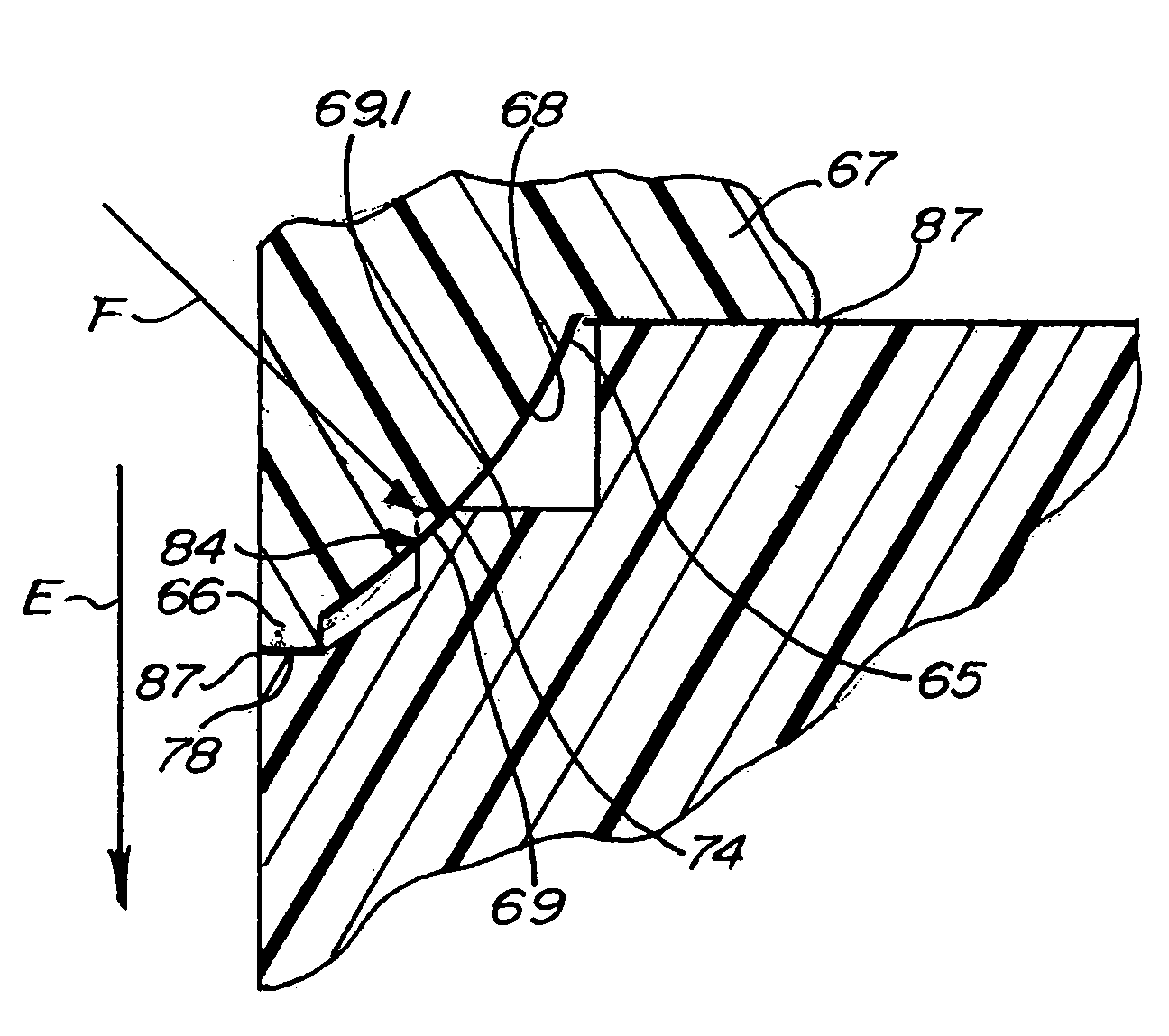 Component to component sealing method