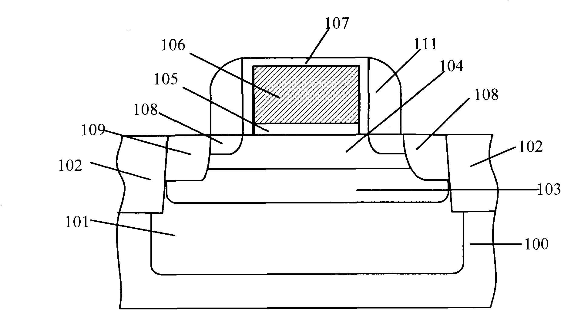 MOS transistor and manufacturing method thereof