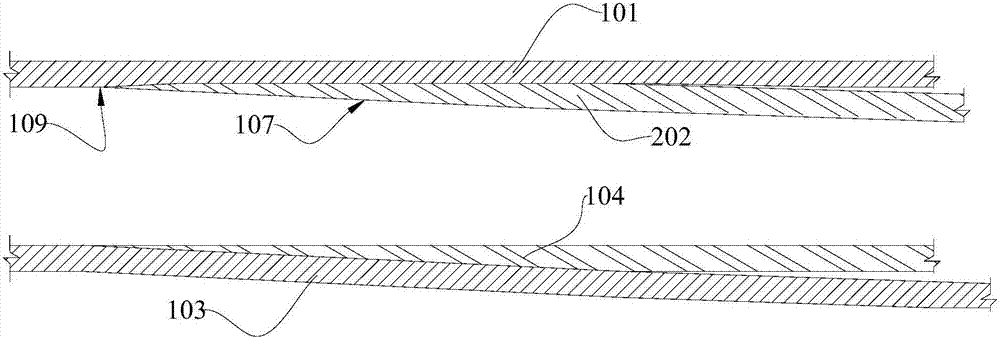 Curved switch rail, switch and turnout