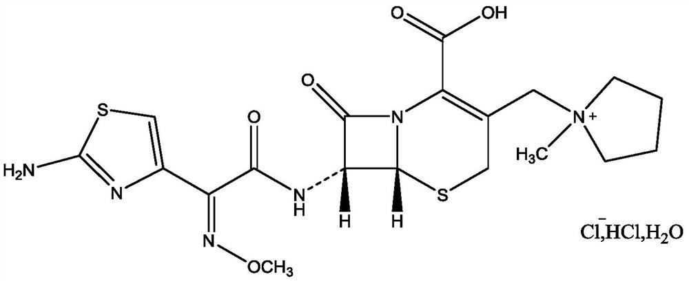 A kind of purification method of cefepime hydrochloride