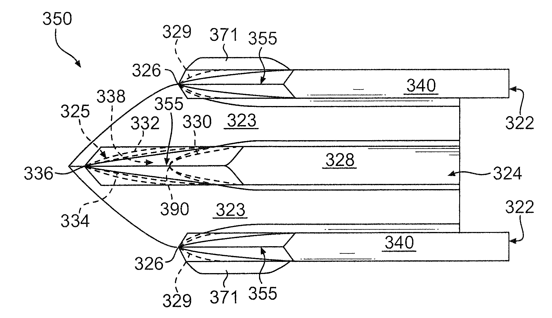 Watercraft with wave deflecting hull