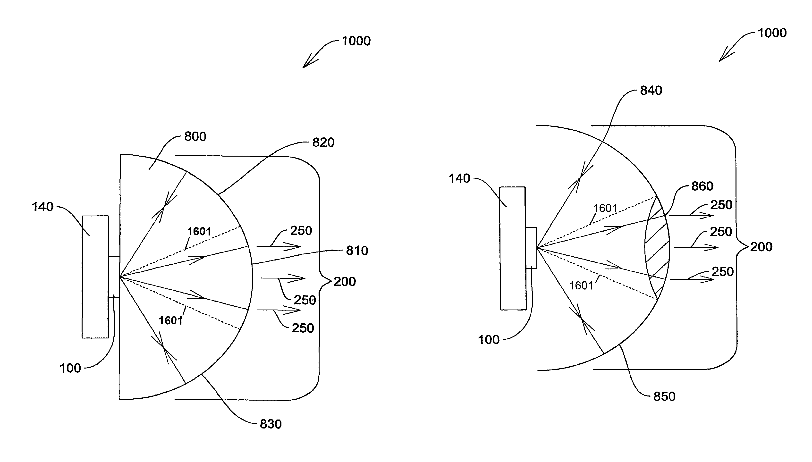 Illumination system and method for recycling light to increase the brightness of the light source