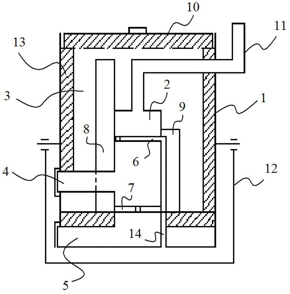 Smoke-reuse internal heat type biomass carbonization furnace