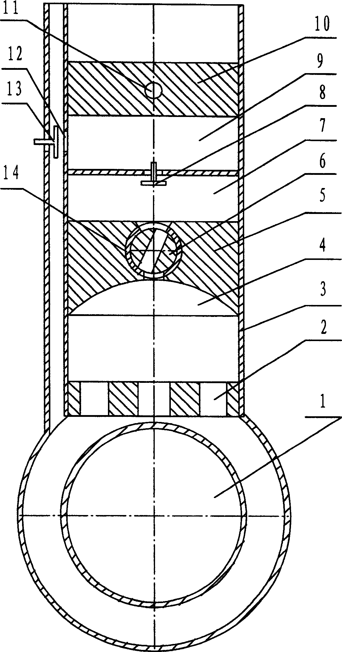 Roller type air intake direct injection engine