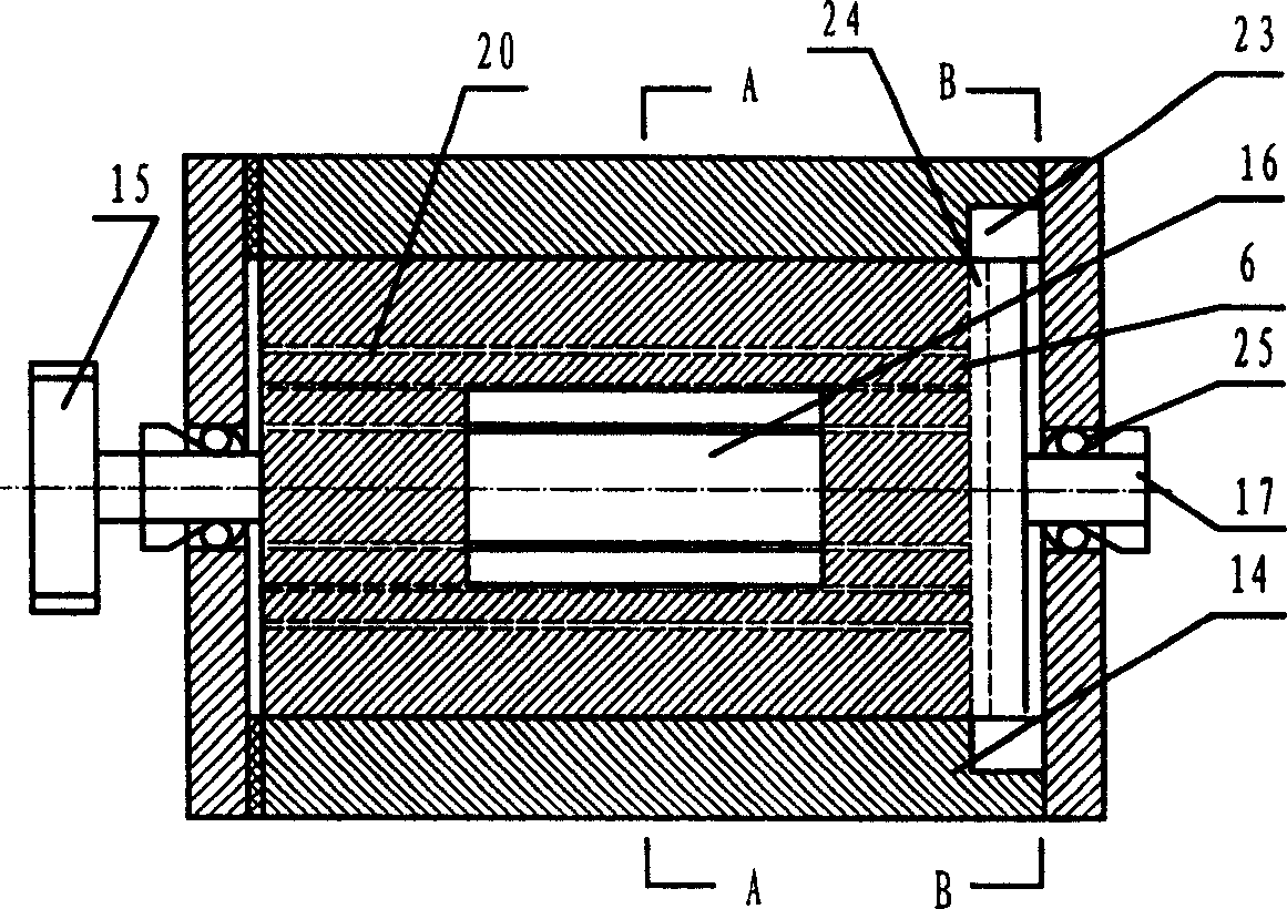 Roller type air intake direct injection engine