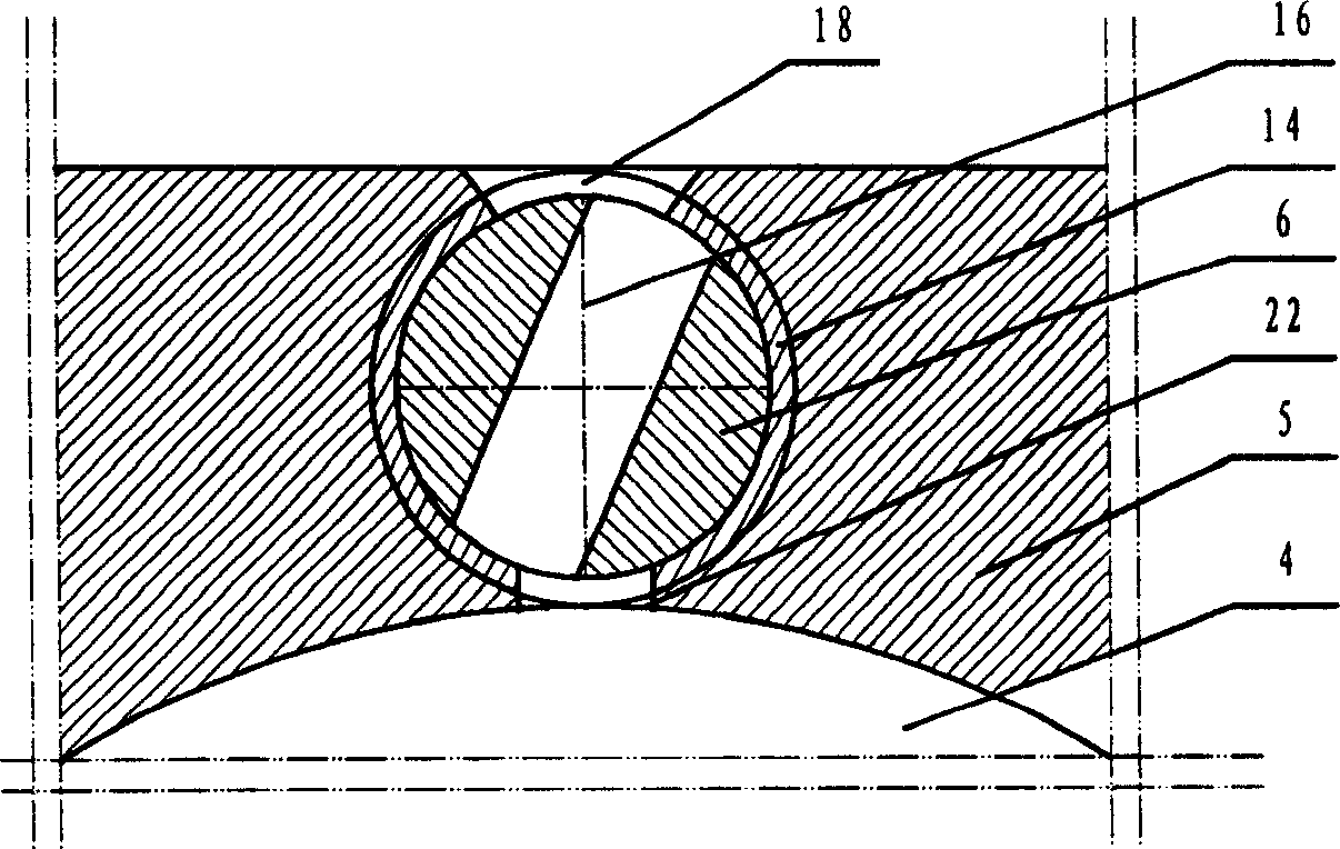 Roller type air intake direct injection engine