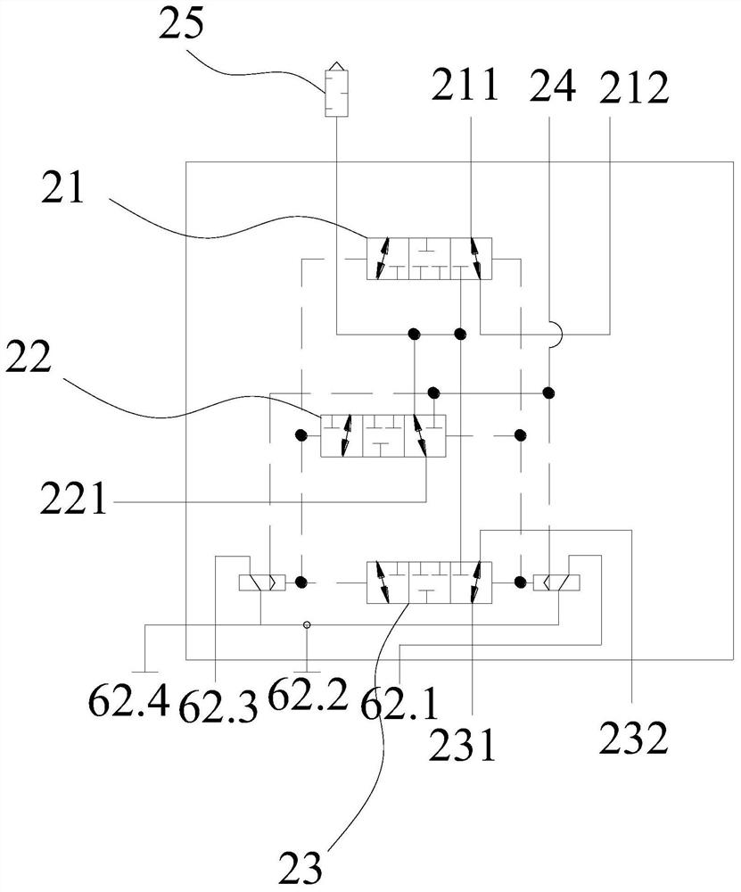 Trailer lifting axle automatic control system and control method