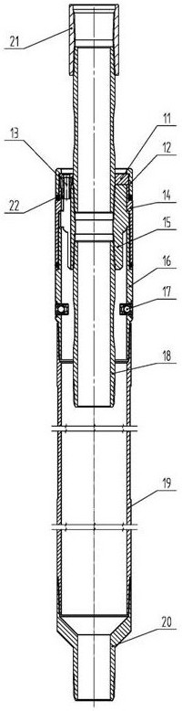 Well completion pipe string and production pipe string of electric pump producing well and construction method thereof