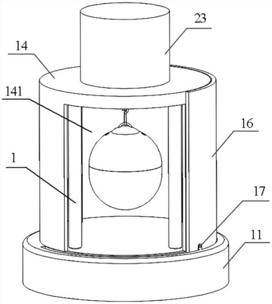 Micro-welding-spot creep life testing device and using method