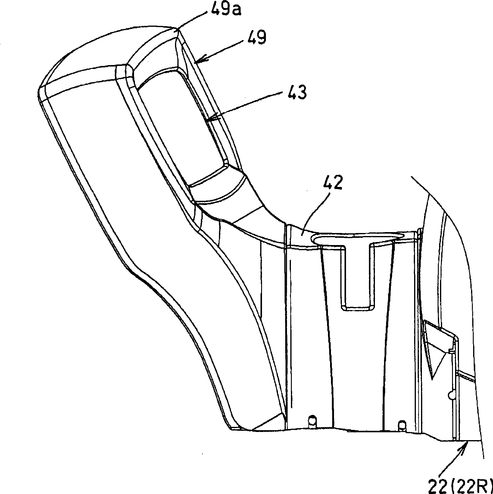 Display device of work vehicle