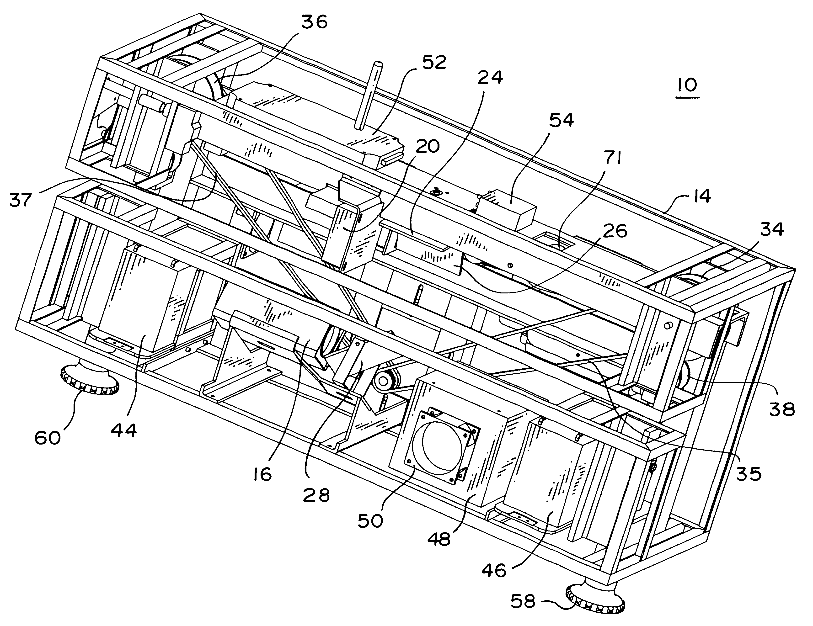 Cable and line inspection mechanism