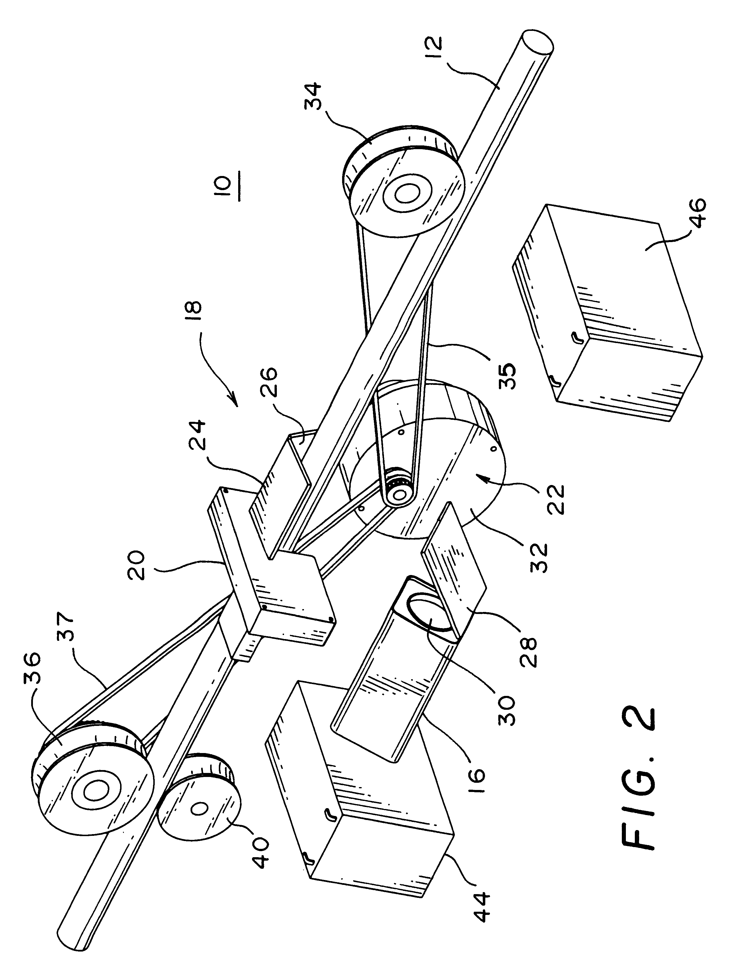 Cable and line inspection mechanism