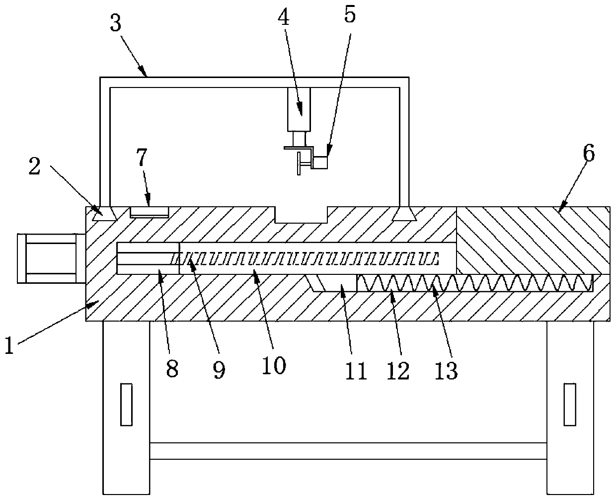 Cutting device for door and window production