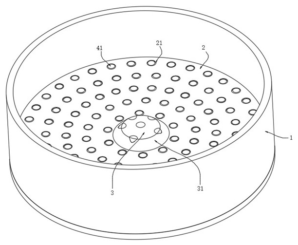 Diabetic rat memory dysfunction testing system based on ginkgo biloba extract