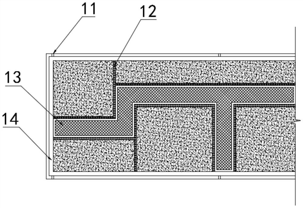 Roof greening system