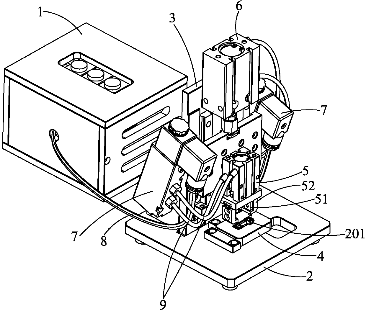 Metal sheet bending machine