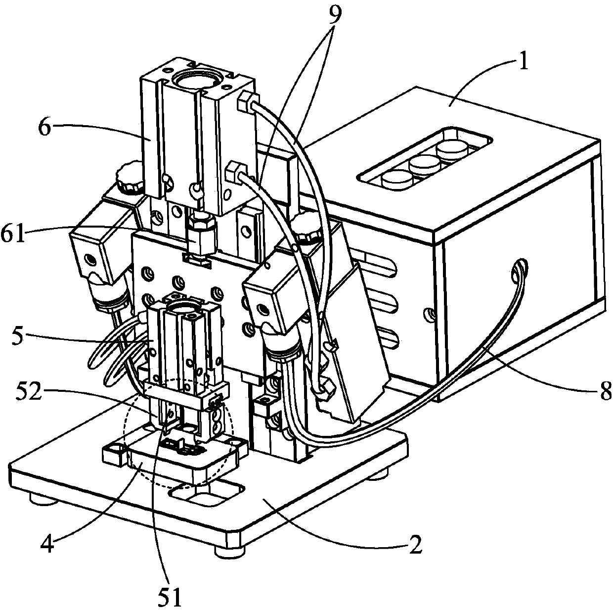 Metal sheet bending machine