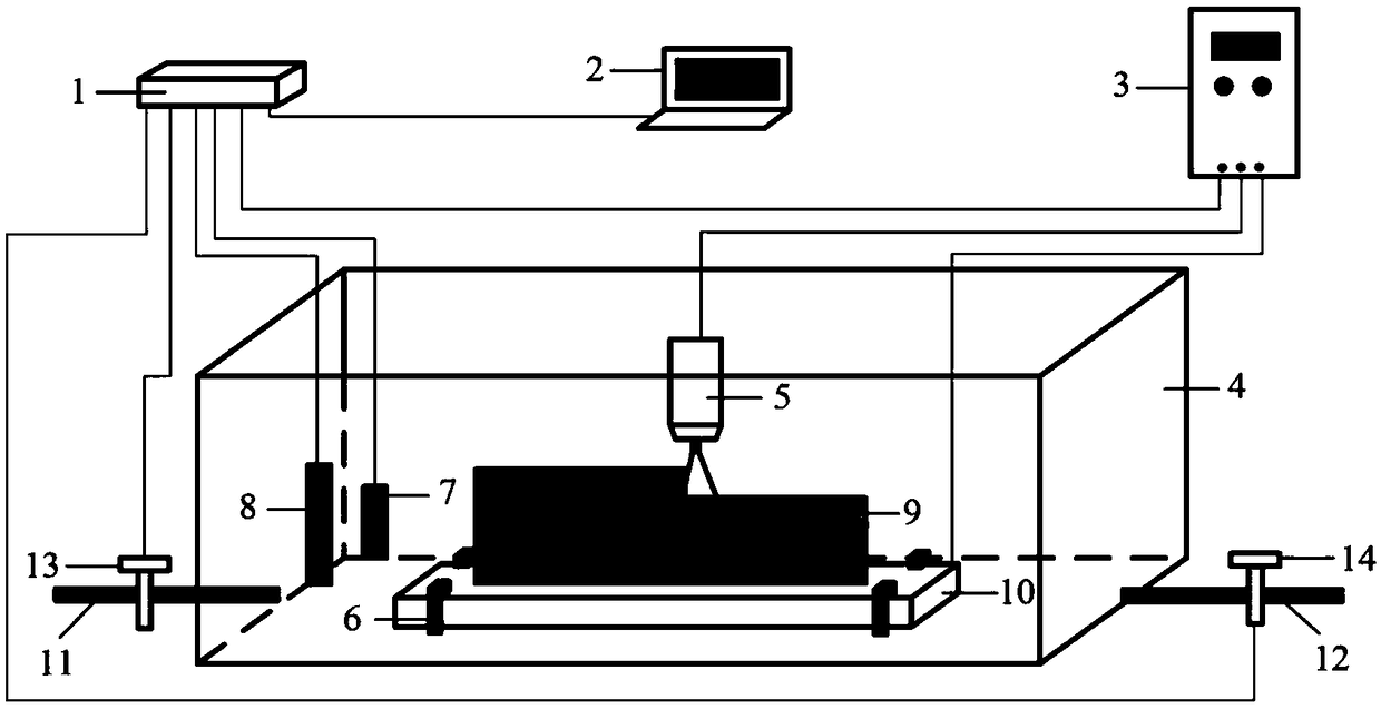 Device and method of intelligent water cooling wire arc additive manufacture for reducing heat accumulation in stack layer