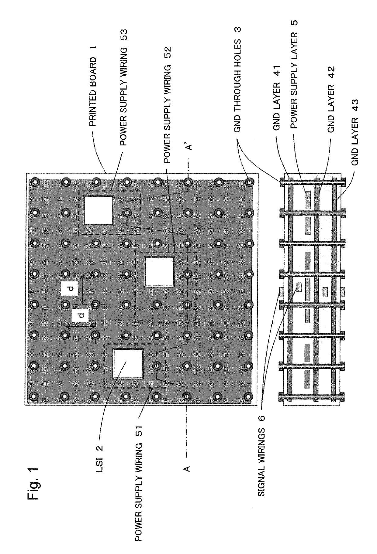 Printed board