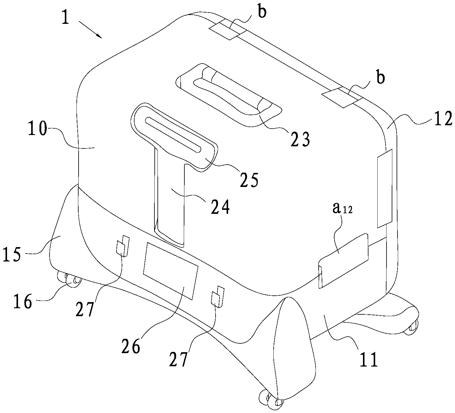 Portable dental therapeutic apparatus