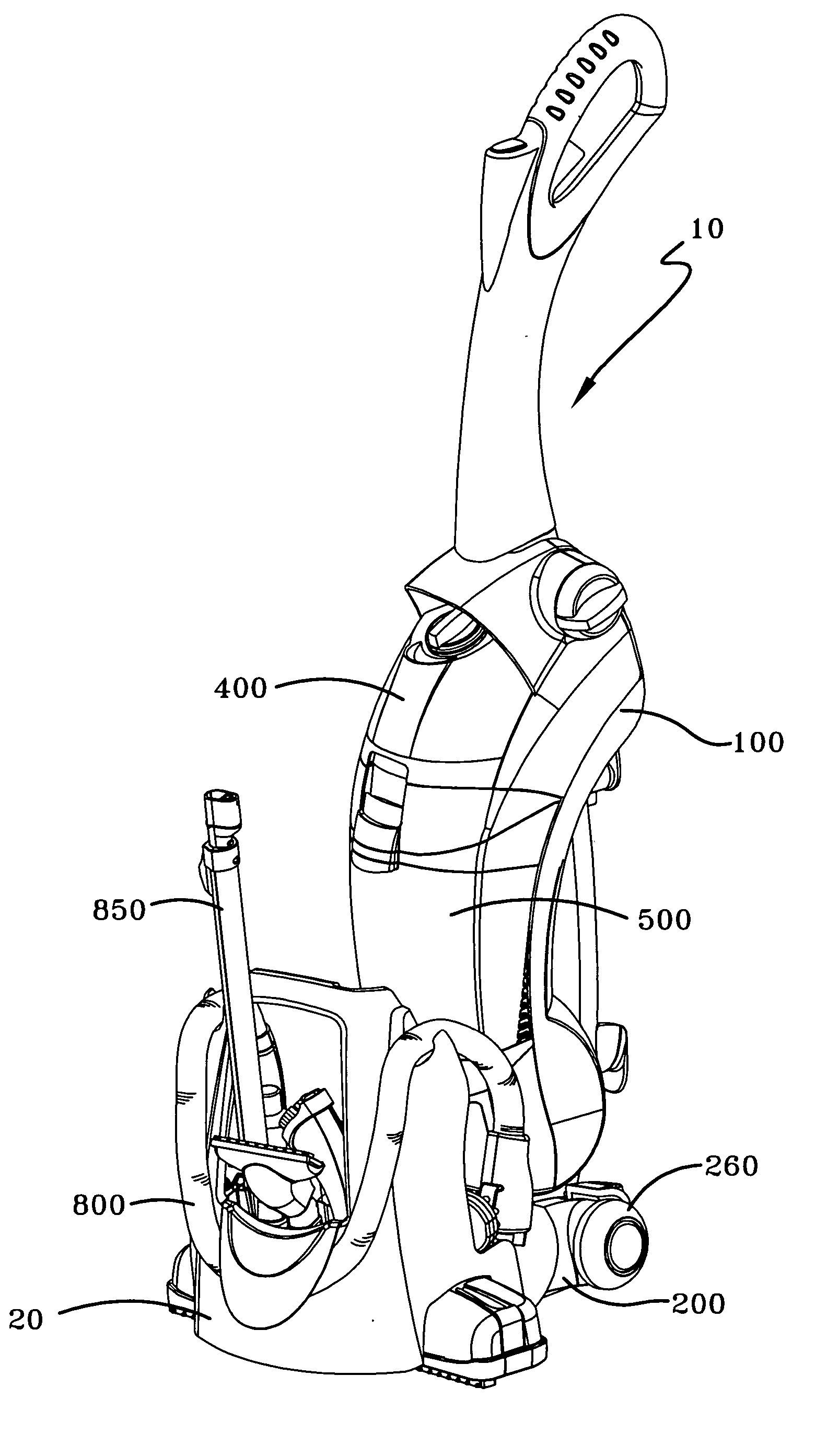 Floor care appliance with a plurality of cleaning modes