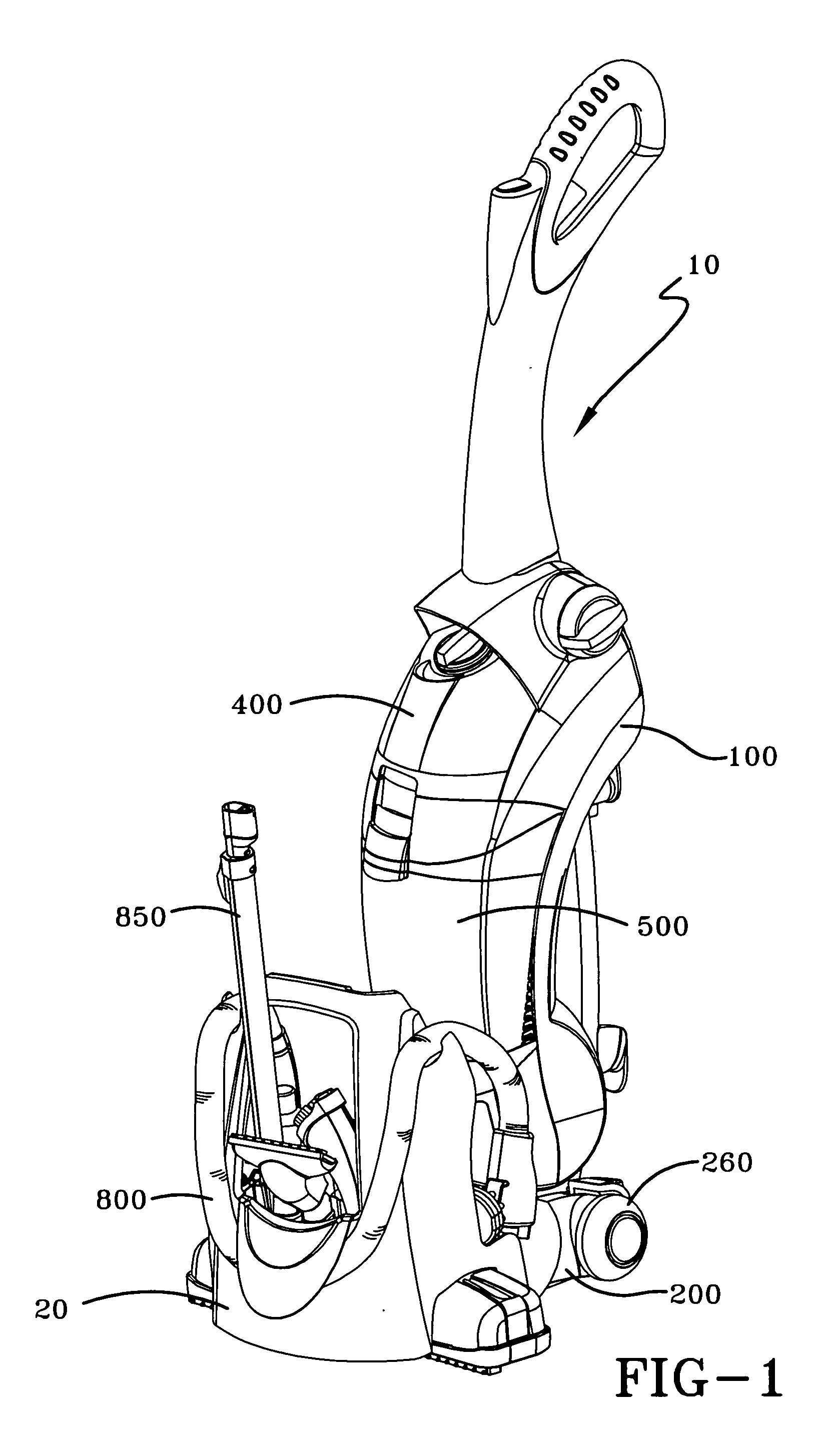 Floor care appliance with a plurality of cleaning modes