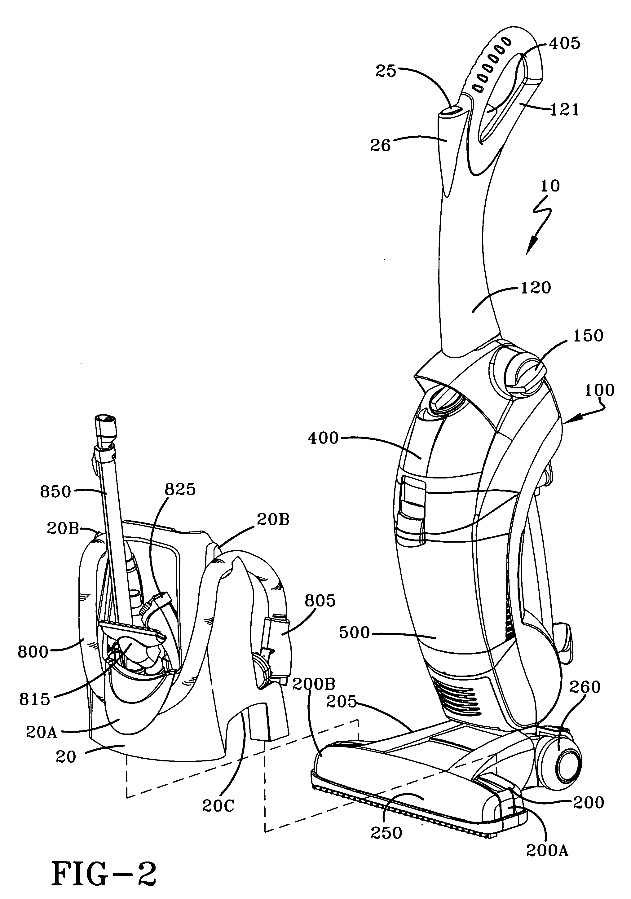 Floor care appliance with a plurality of cleaning modes