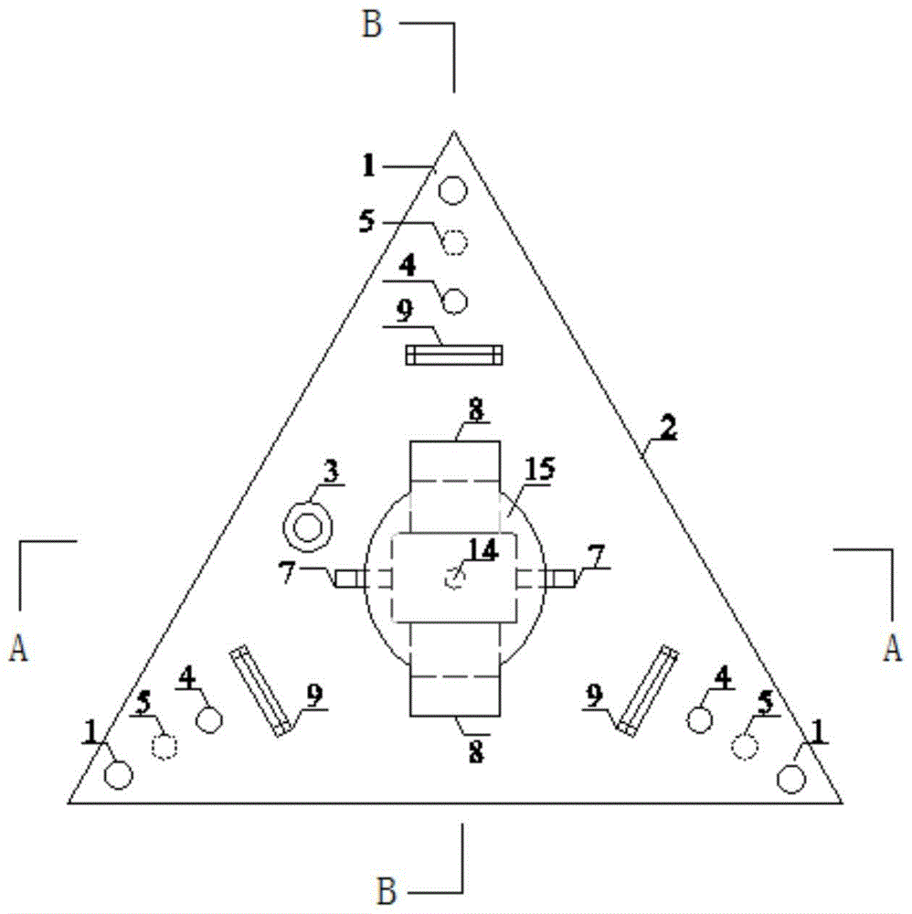 Device and construction method for controlling verticality and azimuth of rectangular corbel piles