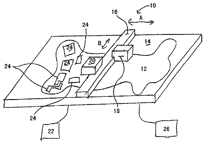 Method for scanning sheet-type work material and cutting pattern pieces therefrom