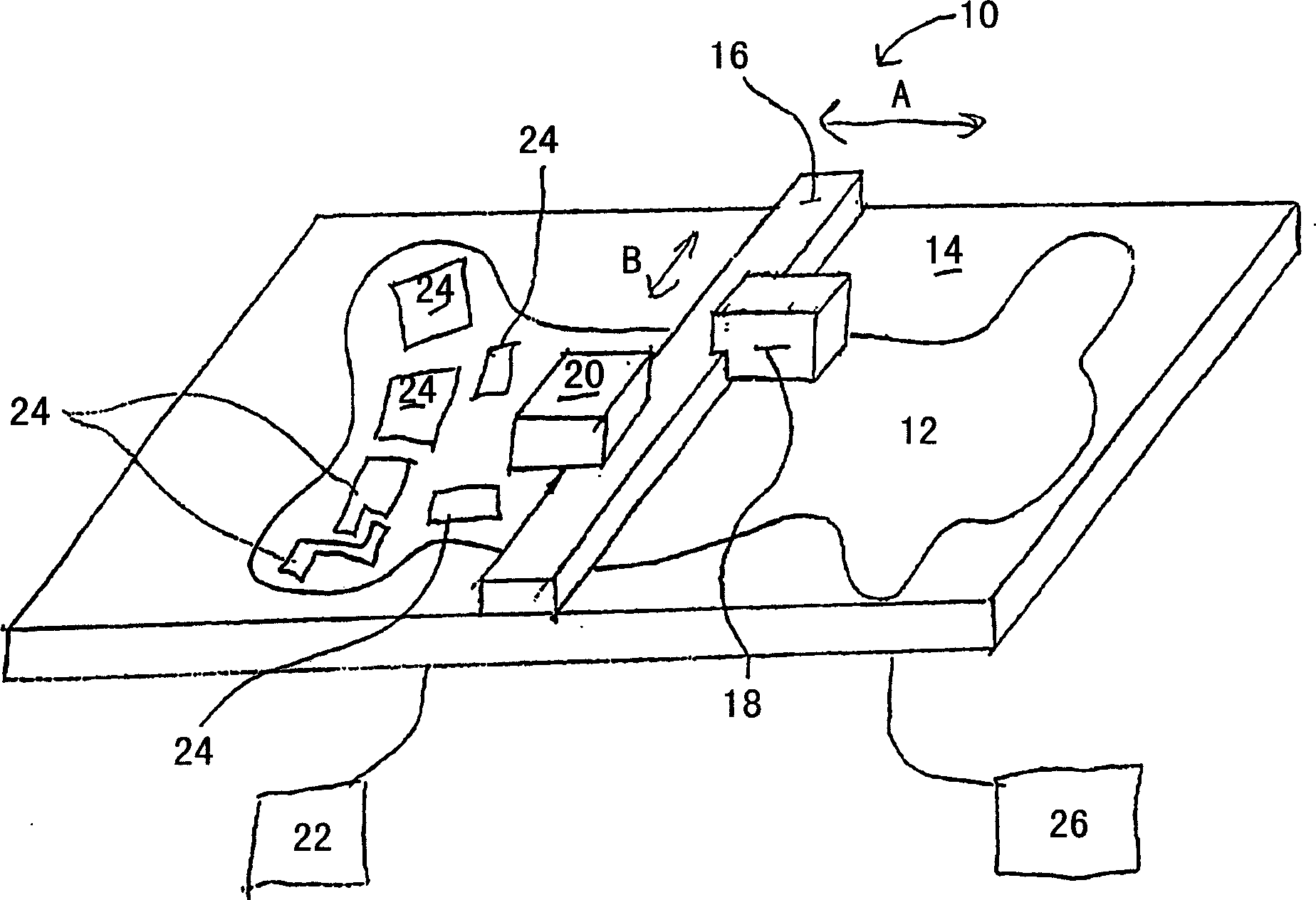 Method for scanning sheet-type work material and cutting pattern pieces therefrom