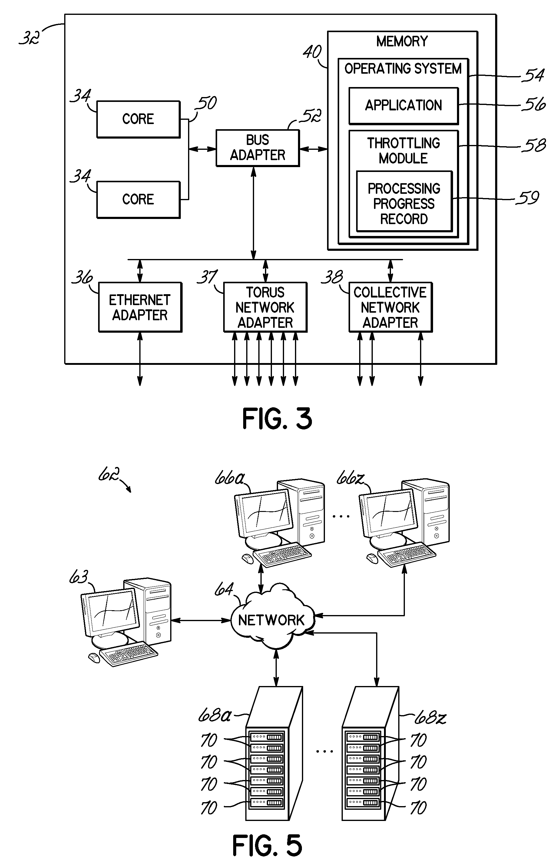 Power Adjustment Based on Completion Times in a Parallel Computing System