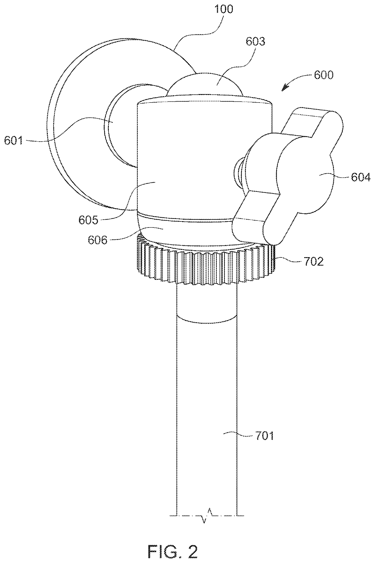 Magnetic monopod apparatus for supporting an electronic device