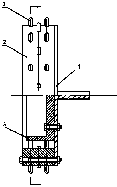 Flexible finishing machining device for hole surfaces